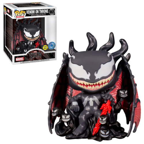 Venom 0n Throne (Glow) - Limited Edition Pop In A Box Exclusive