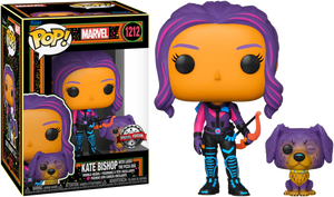 Kate Bishop With Lucky The Pizza Dog (Black Light) - Limited Edition Special Edition Exclusive