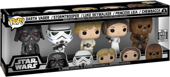 Funko POP! Star Wars (5-Pack) - Limited Edition 2022 Galactic Convention Exclusive