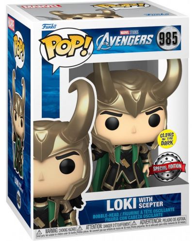 Loki With Scepter (Glow) - Limited Edition Special Edition Exclusive