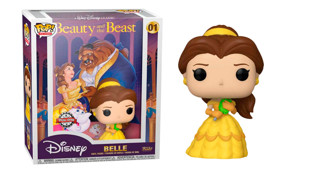 Funko POP! Belle (VHS Covers) - Limited Edition Special Edition Exclusive