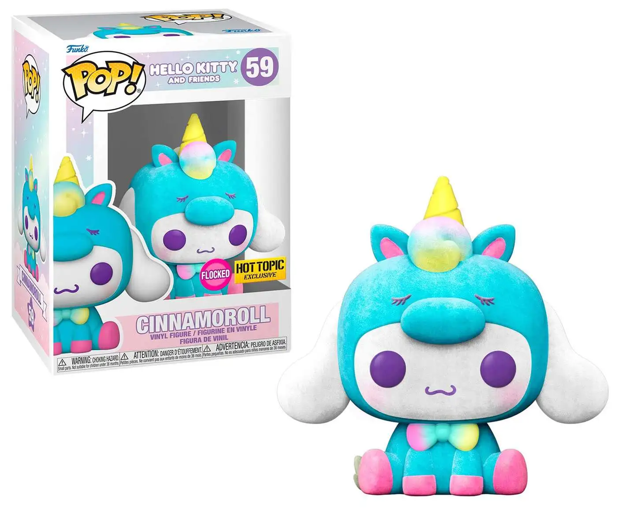 Cinnamoroll (Flocked) - Limited Edition Hot Topic Exclusive
