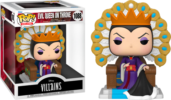 Evil Queen On Throne