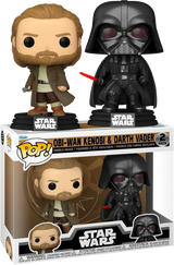 Funko POP! Obi-Wan Kenobi & Darth Vader (2-Pack) - Limited Edition Special Edition Exclusive