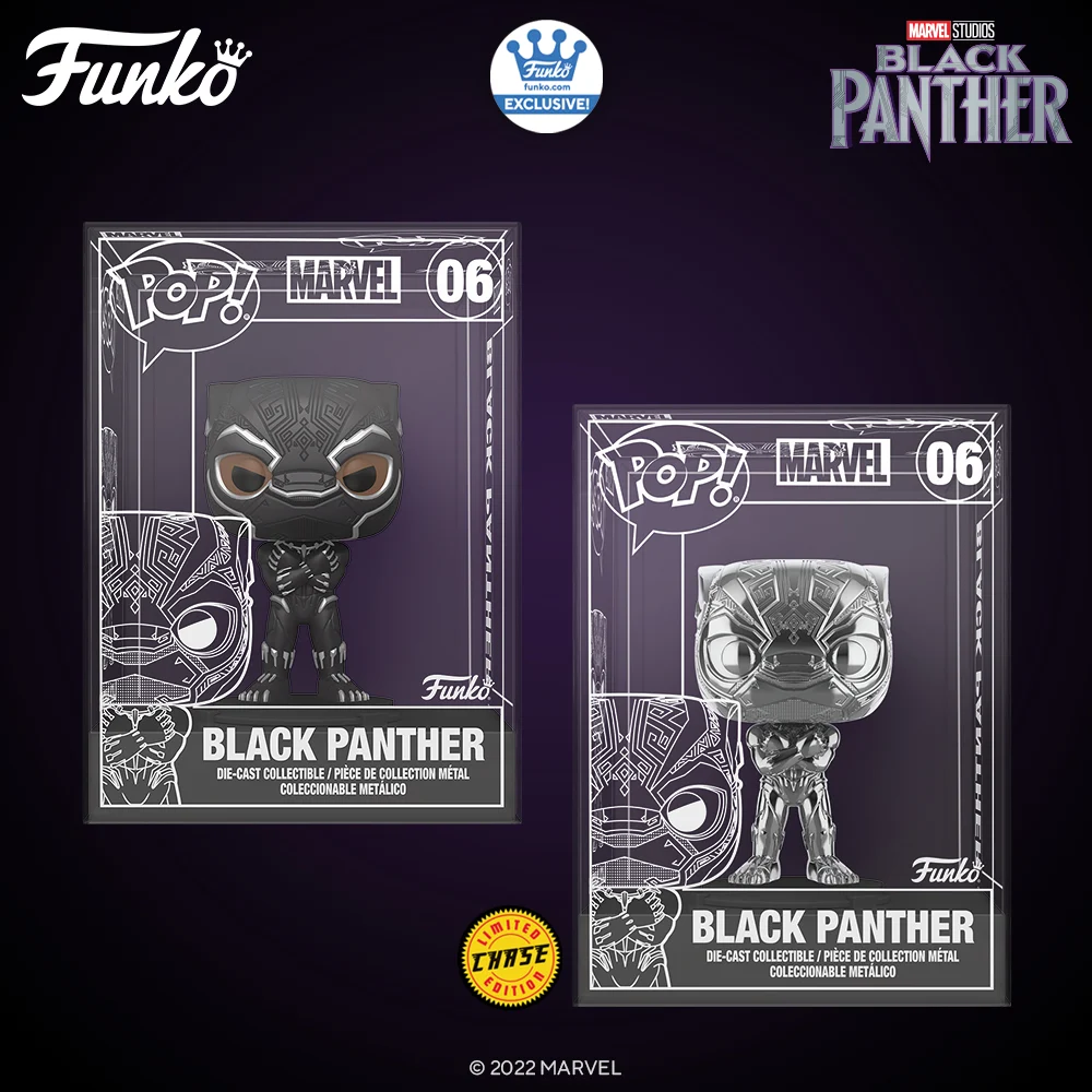 Black Panther (Die-Cast) - Limited Edition Funko Shop Exclusive (Chanc – Black  Panther Collectables