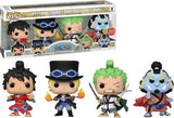 Funko POP! One Piece (Glow) (4-Pack) - Limited Edition GameStop Exclusive
